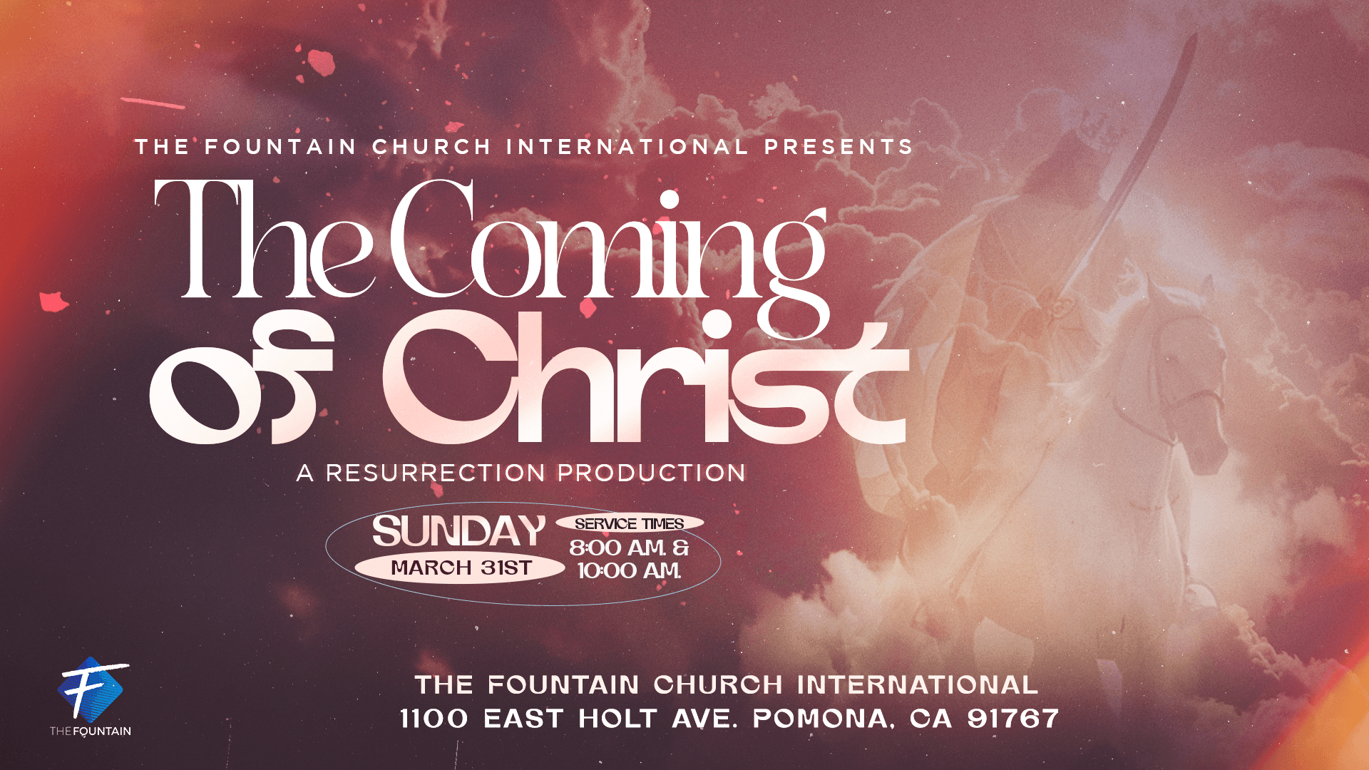 the fountain church the coming of christ