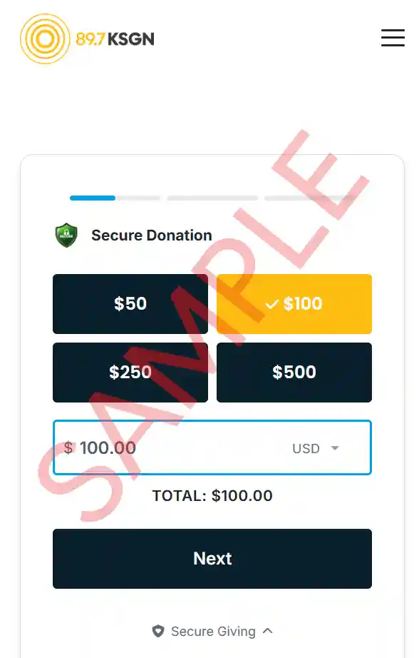 897ksgn new secure giving